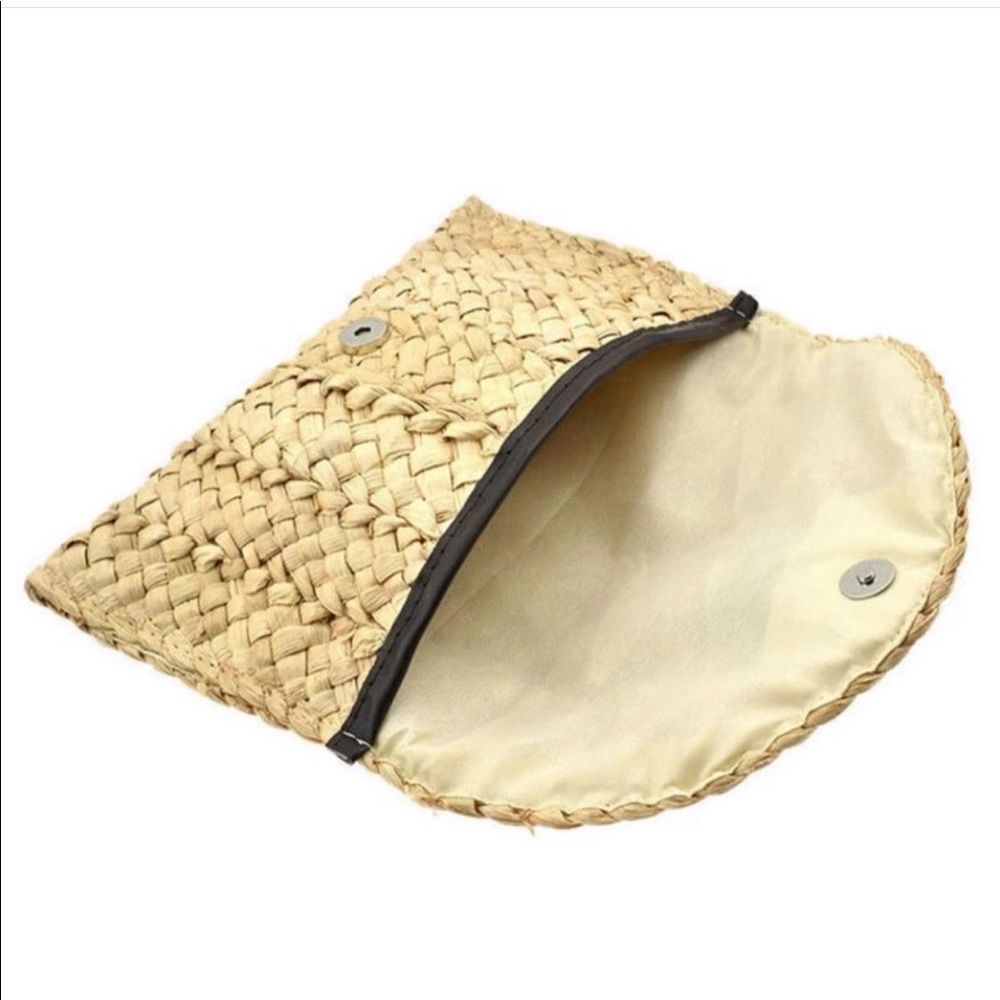 Straw Clutch Bag - Picture 2 of 5